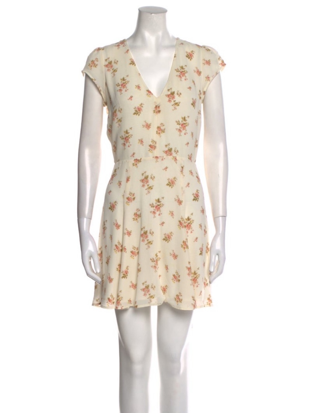 Reformation Floral Mini Dress